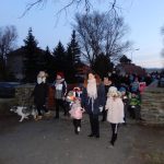 Děti zvoněním u soběslavské Hlásky přivolaly anděla. Předaly mu přání pro Ježíška