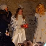 Děti zvoněním u soběslavské Hlásky přivolaly anděla. Předaly mu přání pro Ježíška
