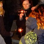 Děti zvoněním u soběslavské Hlásky přivolaly anděla. Předaly mu přání pro Ježíška
