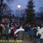 V Sezimově Ústí si vychutnali koledy od hudebníků Swing Bandu Tábor
