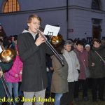 V Sezimově Ústí si vychutnali koledy od hudebníků Swing Bandu Tábor
