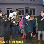 V Sezimově Ústí si vychutnali koledy od hudebníků Swing Bandu Tábor