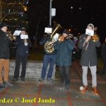 V Sezimově Ústí si vychutnali koledy od hudebníků Swing Bandu Tábor