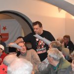 Strakonický Hradní sklípek obsadili příznivci fotbalistů pražské Slavie