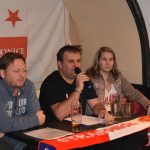 Strakonický Hradní sklípek obsadili příznivci fotbalistů pražské Slavie
