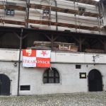Strakonický Hradní sklípek obsadili příznivci fotbalistů pražské Slavie