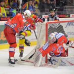 Motoru stačil náskok z první třetiny. Dvousté branky se zatím diváci nedočkali