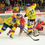 Motoru stačil náskok z první třetiny. Dvousté branky se zatím diváci nedočkali