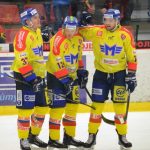 Motoru stačil náskok z první třetiny. Dvousté branky se zatím diváci nedočkali