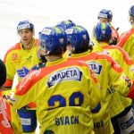 Motoru stačil náskok z první třetiny. Dvousté branky se zatím diváci nedočkali