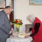 103 leté oslavenkyni pogratuloval primátor Českých Budějovic