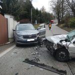 U Nové Olešné blokovala silnici nehoda