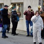 Masopustní tradice v Borotíně trvá minimálně 30 let. Maškary končí posezením v Kamenné Lhotě