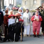 Masopustní tradice v Borotíně trvá minimálně 30 let. Maškary končí posezením v Kamenné Lhotě