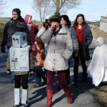 Masopustní tradice v Borotíně trvá minimálně 30 let. Maškary končí posezením v Kamenné Lhotě