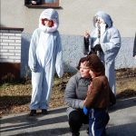 Masopustní tradice v Borotíně trvá minimálně 30 let. Maškary končí posezením v Kamenné Lhotě