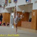 Druhý díl Jihočeské ligy v moderní gymnastice uspořádal GSK Tábor