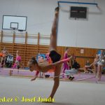 Druhý díl Jihočeské ligy v moderní gymnastice uspořádal GSK Tábor