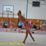 Druhý díl Jihočeské ligy v moderní gymnastice uspořádal GSK Tábor