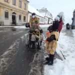 V Jistebnici si dnes užívali masopustní veselí