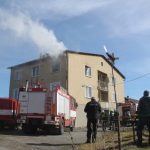 Zatím není jasno, proč vyhořel v Předslavicích byt