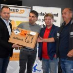 Fotbalistům všech okresů bude pomáhat defibrilátor