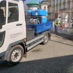 České Budějovice dezinfikují zastávky MHD
