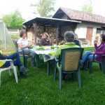 V Plané nad Lužnicí pořádali férovou snídani, tentokrát doma na zahradě