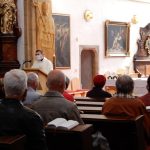 První nedělní mši v Soběslavi po dvou měsících navštívilo kolem devadesáti věřících