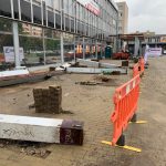 Na českobudějovickém sídlišti Šumava skončila demolice přístřešků