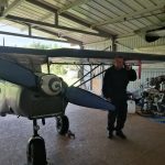 Létáním si plní Jiří Žlábek sen. Díky tomu vzniká nové letiště s heliportem