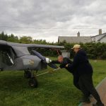 Létáním si plní Jiří Žlábek sen. Díky tomu vzniká nové letiště s heliportem