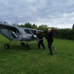 Létáním si plní Jiří Žlábek sen. Díky tomu vzniká nové letiště s heliportem