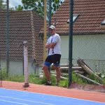 Strakoničtí hokejisté v rámci přípravy vzali do rukou tenisové rakety