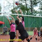 Táborské hráčky přichystaly turnaj Jordán Cup pro deset týmů. Vítězství vybojovaly volejbalistky Hosína