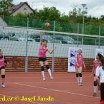 Táborské hráčky přichystaly turnaj Jordán Cup pro deset týmů. Vítězství vybojovaly volejbalistky Hosína