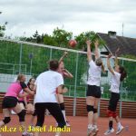 Táborské hráčky přichystaly turnaj Jordán Cup pro deset týmů. Vítězství vybojovaly volejbalistky Hosína