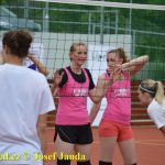 Táborské hráčky přichystaly turnaj Jordán Cup pro deset týmů. Vítězství vybojovaly volejbalistky Hosína