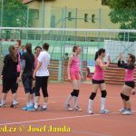Táborské hráčky přichystaly turnaj Jordán Cup pro deset týmů. Vítězství vybojovaly volejbalistky Hosína