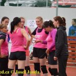 Táborské hráčky přichystaly turnaj Jordán Cup pro deset týmů. Vítězství vybojovaly volejbalistky Hosína