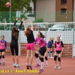 Táborské hráčky přichystaly turnaj Jordán Cup pro deset týmů. Vítězství vybojovaly volejbalistky Hosína