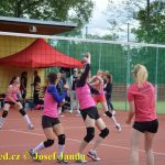 Táborské hráčky přichystaly turnaj Jordán Cup pro deset týmů. Vítězství vybojovaly volejbalistky Hosína