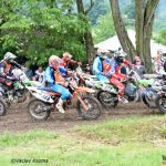 Po dlouhé pauze se v Klukách sešel rekordní počet motokrosařů