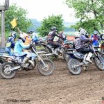 Po dlouhé pauze se v Klukách sešel rekordní počet motokrosařů