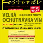 Táborský festival vína čeká jeden z jeho vrcholů – Velká ochutnávka vín z Moravy.