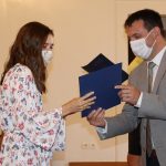 Úspěšní žáci budějovických škol byli přijati na radnici