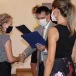 Úspěšní žáci budějovických škol byli přijati na radnici