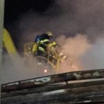 U požáru skladu v České Olešné byl vyhlášen druhý stupeň požárního poplachu