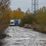 Kamiony i autobusy drncají v Táboře po provizorní Valentově spojce