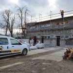 Stavba nových kabin Slavoje Volyně je v dokončovací fázi